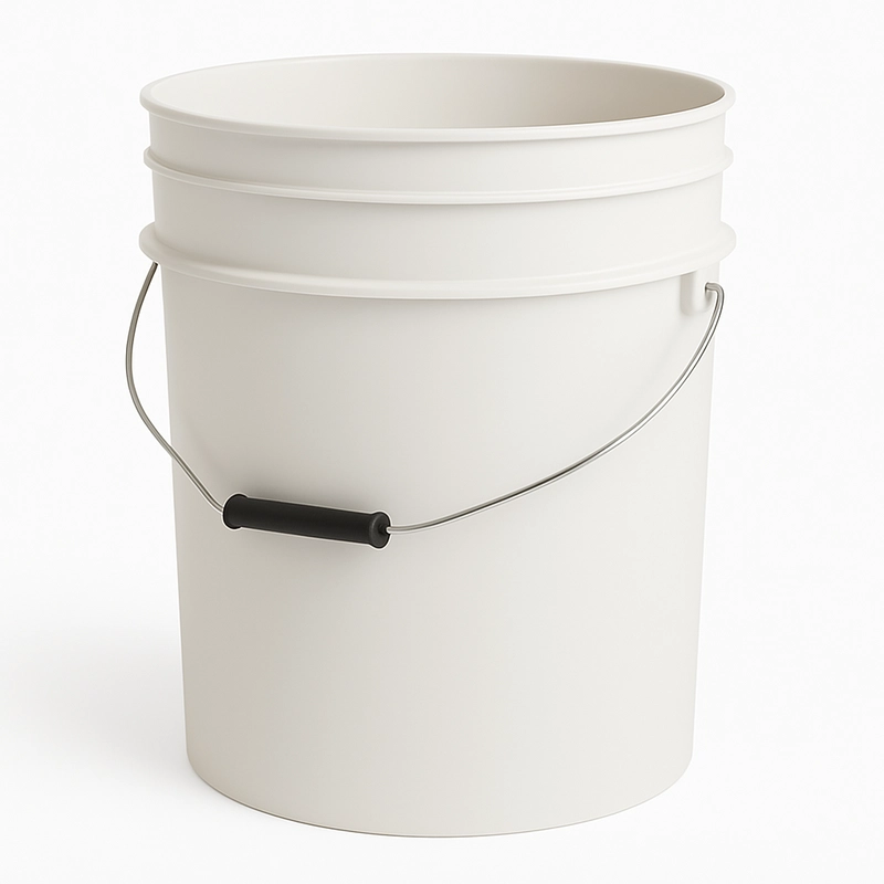 Cubeta de 10 litros Grado alimenticio 1 - Fábrica de Envases Plásticos Secchio Cubeta de 10 litros Secchio utilizada para almacenar alimentos y líquidos de forma segura.