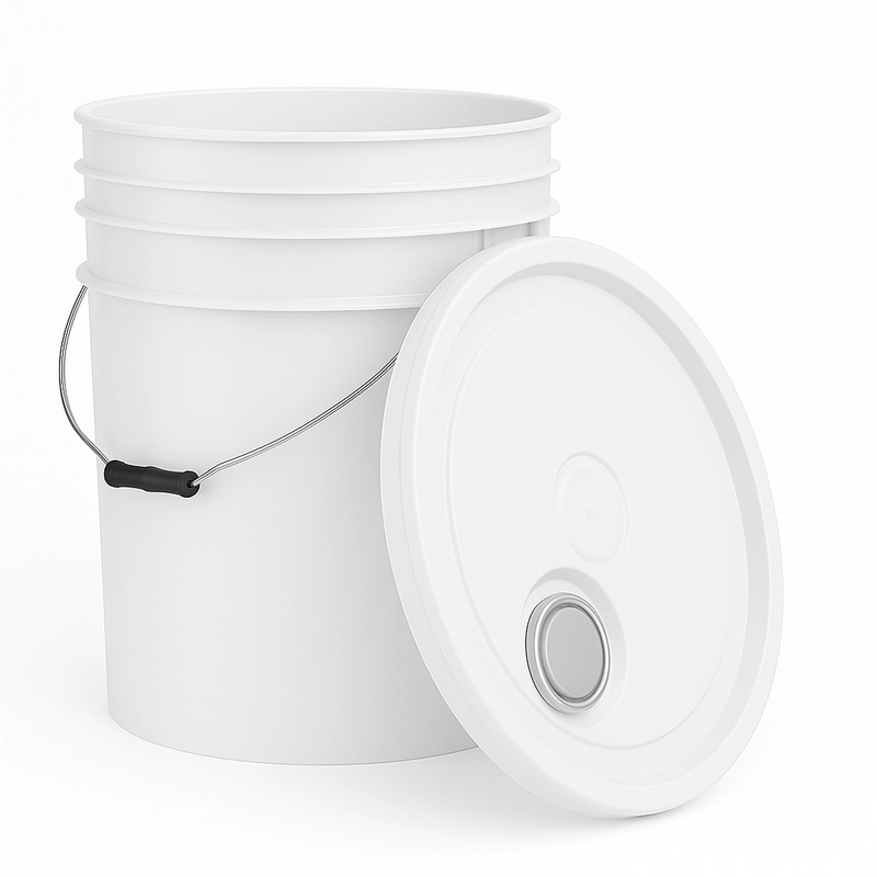 Cubeta de 19 litros con Tapa Flex Grado alimenticio