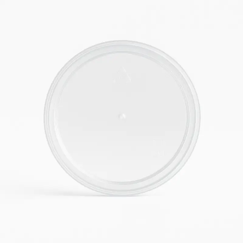 Bote de 1 Litro - Comex | Plástico con Tapa - Secchio Envases 2 - Fábrica de Envases Plásticos Secchio Bote de plástico de 1 litro abierto mostrando boca ancha y tapa semitransparente