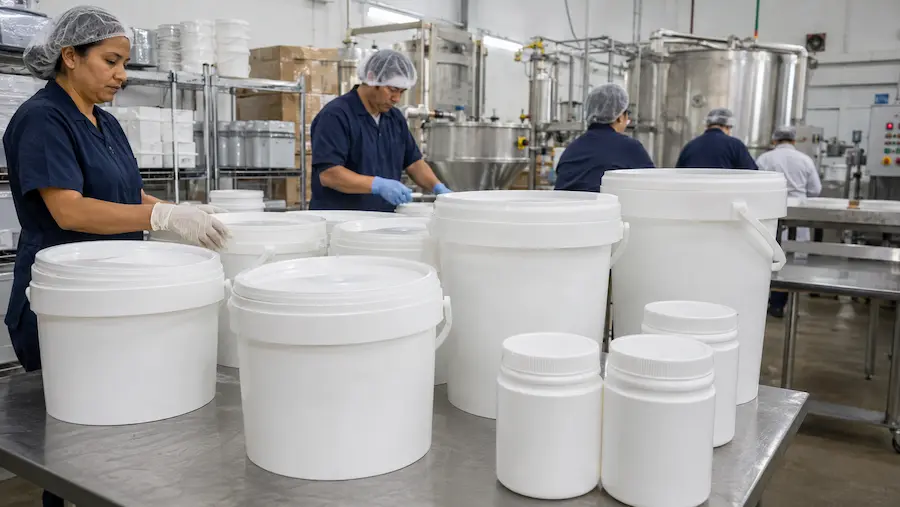 Normas de envase y etiquetado en México: NOM-002, NOM-051, COFEPRIS y FDA 2 - Fábrica de Envases Plásticos Secchio Cubetas y envases plásticos grado alimenticio para alimentos cumpliendo NOM-051
