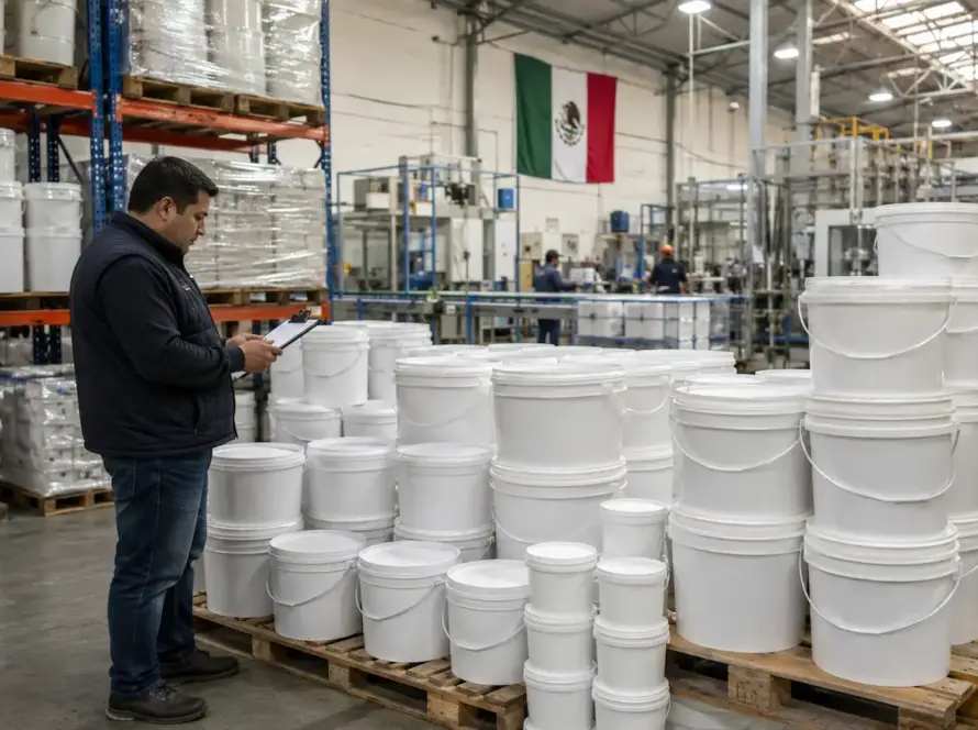 Precio de cubetas de plástico en México por mayoreo