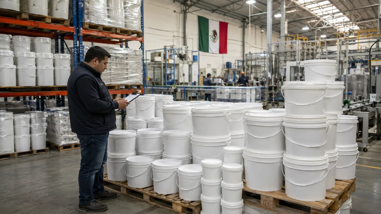 Precio de cubetas de plástico en México por mayoreo
